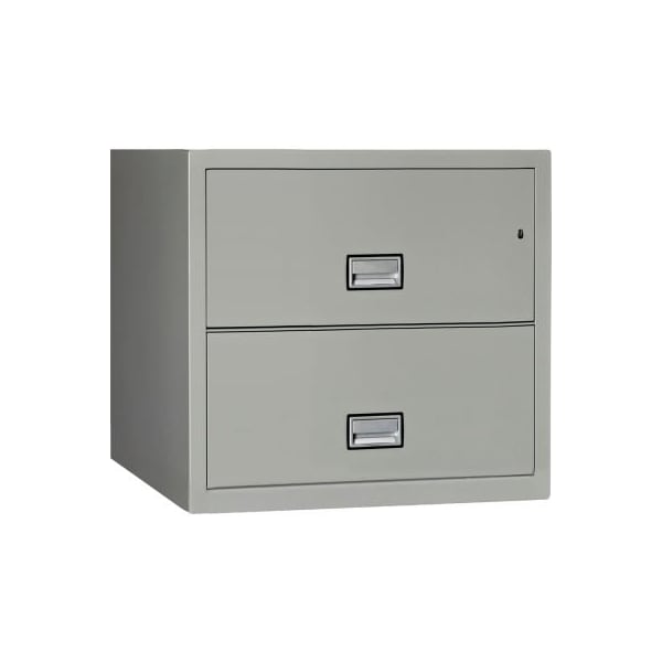 Phoenix Safe International Phoenix Safe Lateral 31" 2-Drawer Fire and Water Resistant File Cabinet, Light Gray - LAT2W31LG LAT2W31LG - main